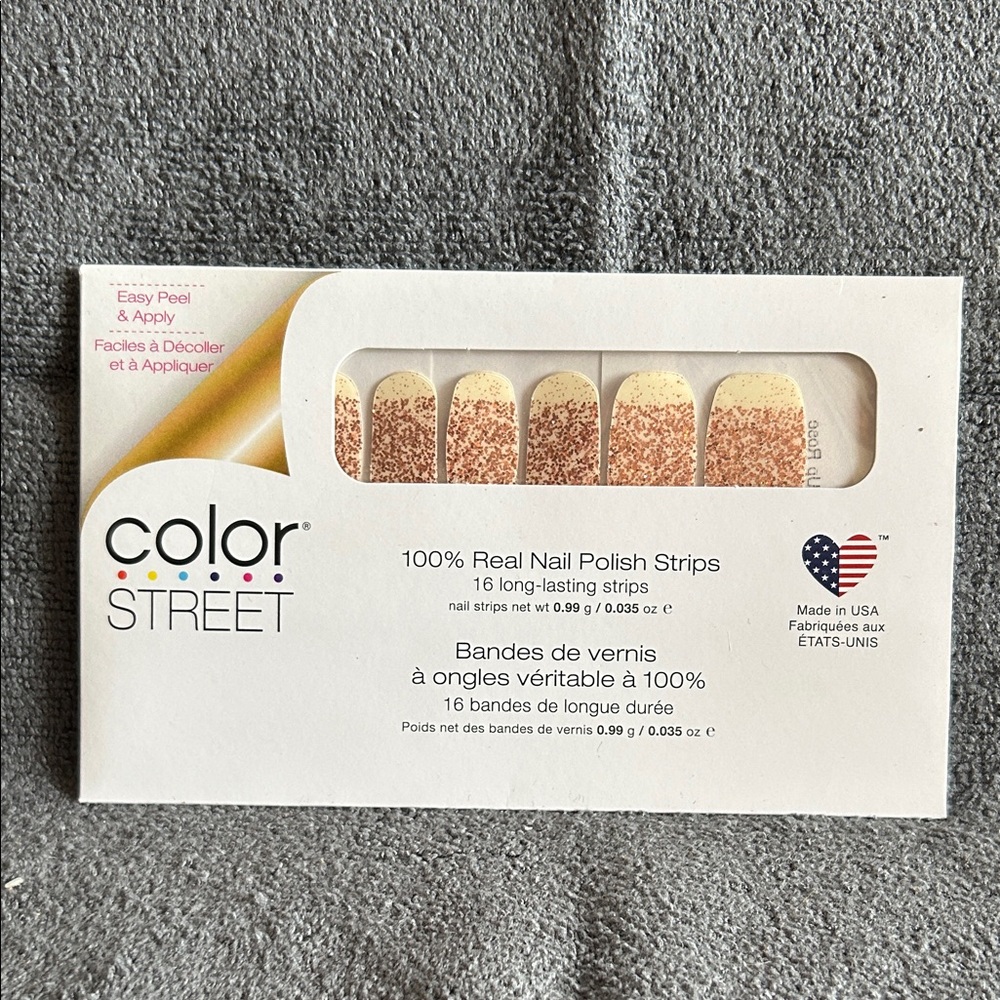 Color Street Coming up Rose Gold
